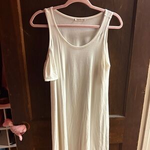Lou & Grey Cream Sleeveless Dress
